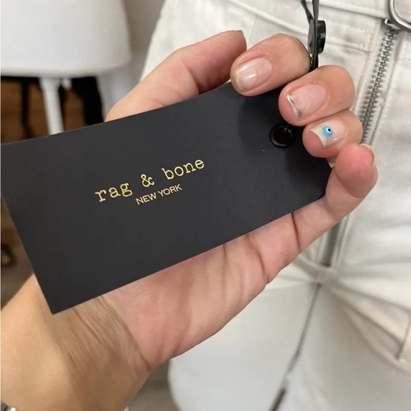 Rag & bone New York white carpenter pants - Picture 8 of 8